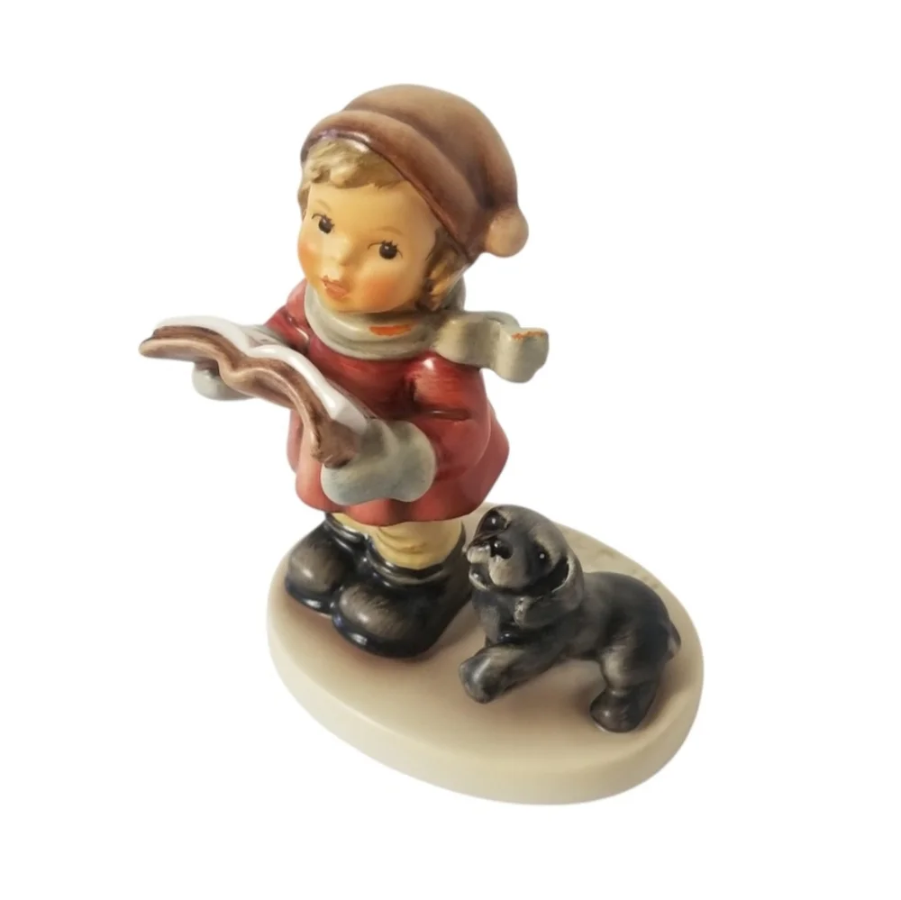 GOEBEL Hummel Wintertime Duet 2134 Figurine Signed Exclusive Edition Circa 2000
